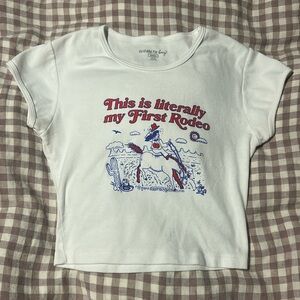 Graphic baby tee